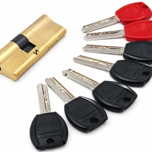 قفل باب أسطواني مع مفاتيح