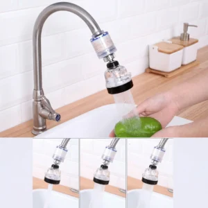 رأس روبيني مع فلتر مصفّي للماء - كيدور 360 درجة