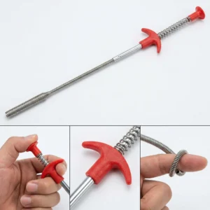 سلك (سيربون) تسريح القوادس المرن – الحل السريع لخنق المجاري