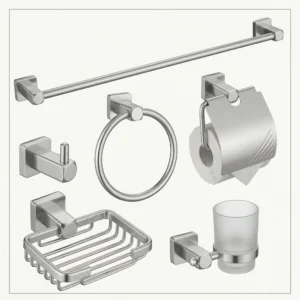 أكسسوارات الحمام من الإينوكس الممتاز